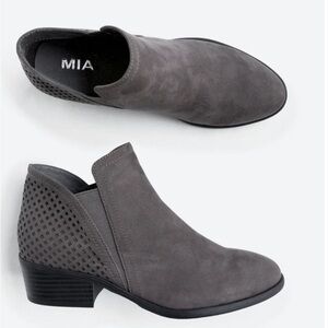 MIA Malina Perforated Bootie, Like New Condition